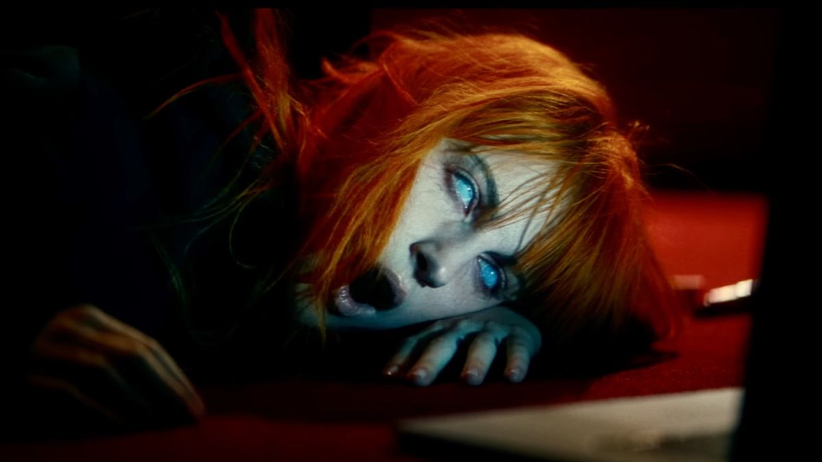 Still from Paramore&#039;s video for The News 