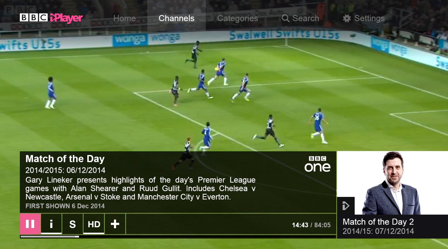 BBC iPlayer for Xbox One