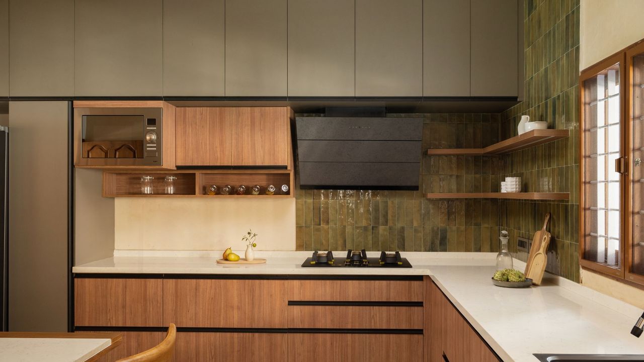 A clean and stylish kitchen 