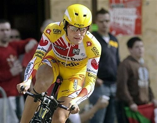 Jose Angel Gomez Marchante (Saunier Duval) en route to victory