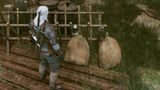 Geralt looks upon two bags from which he can loot in The Witcher 3 Remastered.