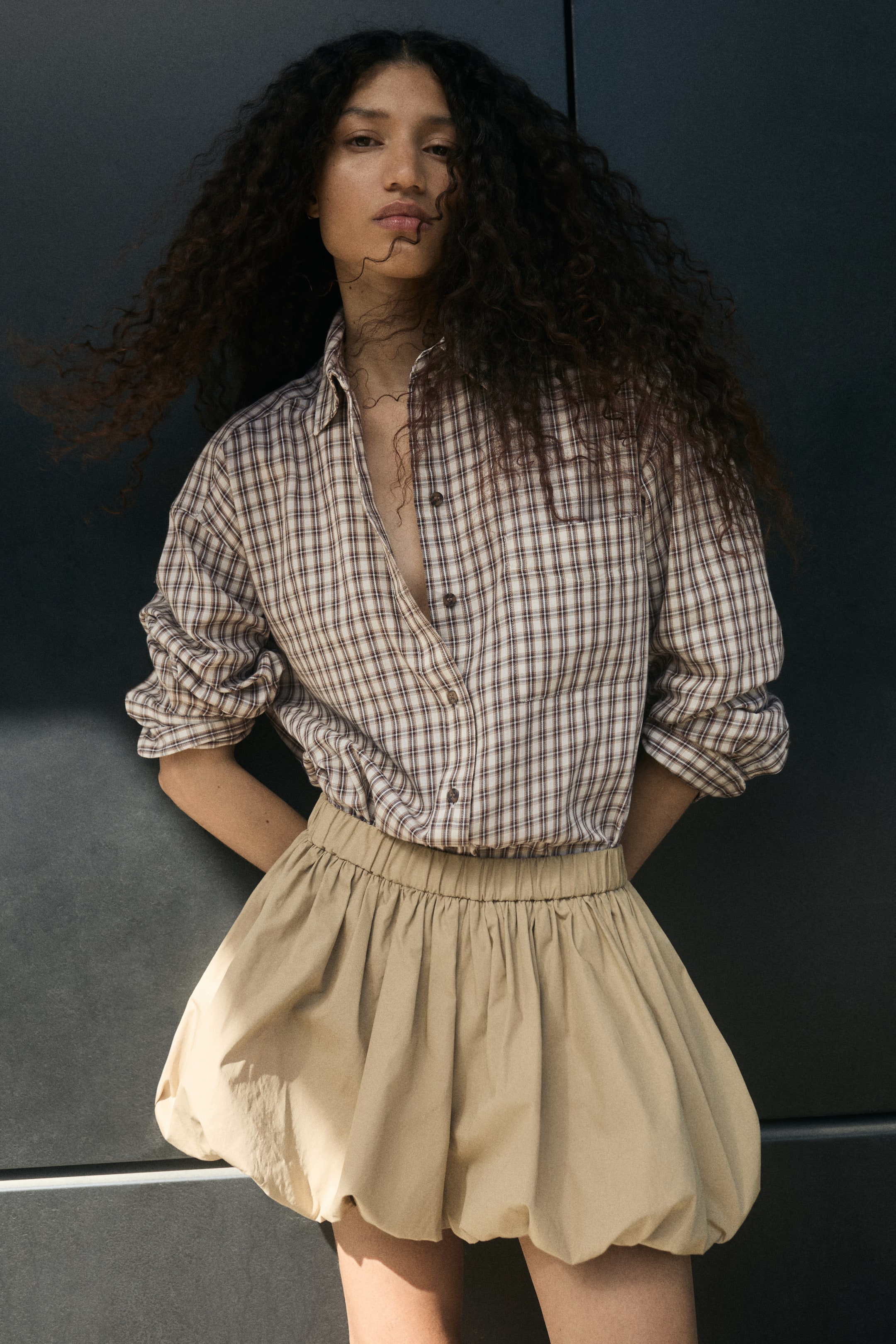Oversized Cotton Shirt
