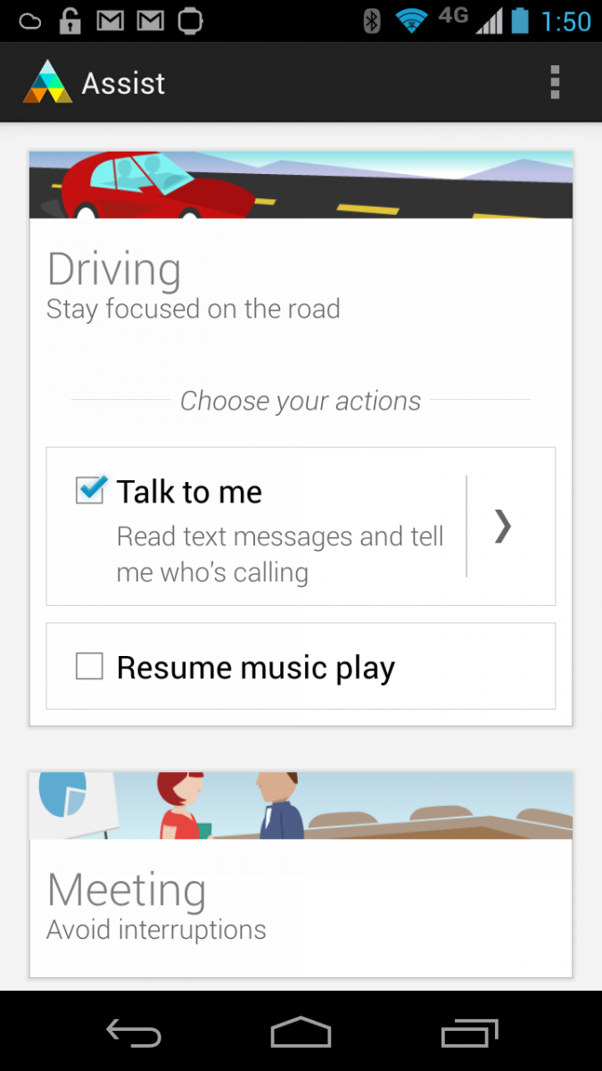 Driving mode