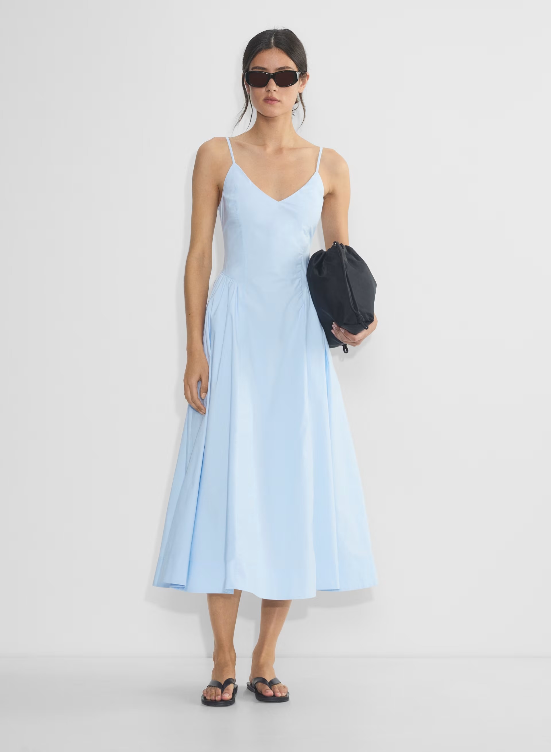 Technique Poplin Dress