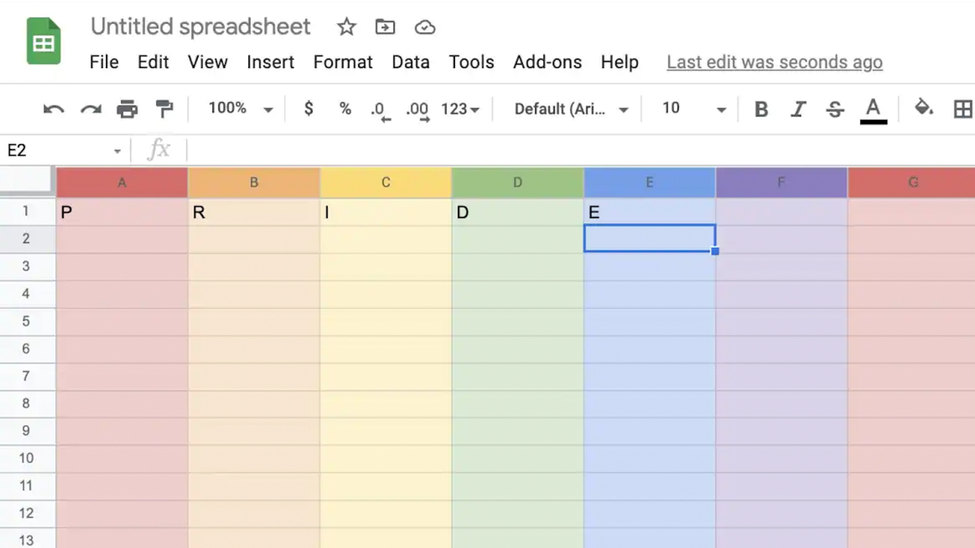 This secret Google Sheets Pride hack will brighten up your day