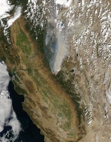 Rim Fire, California, August 2013