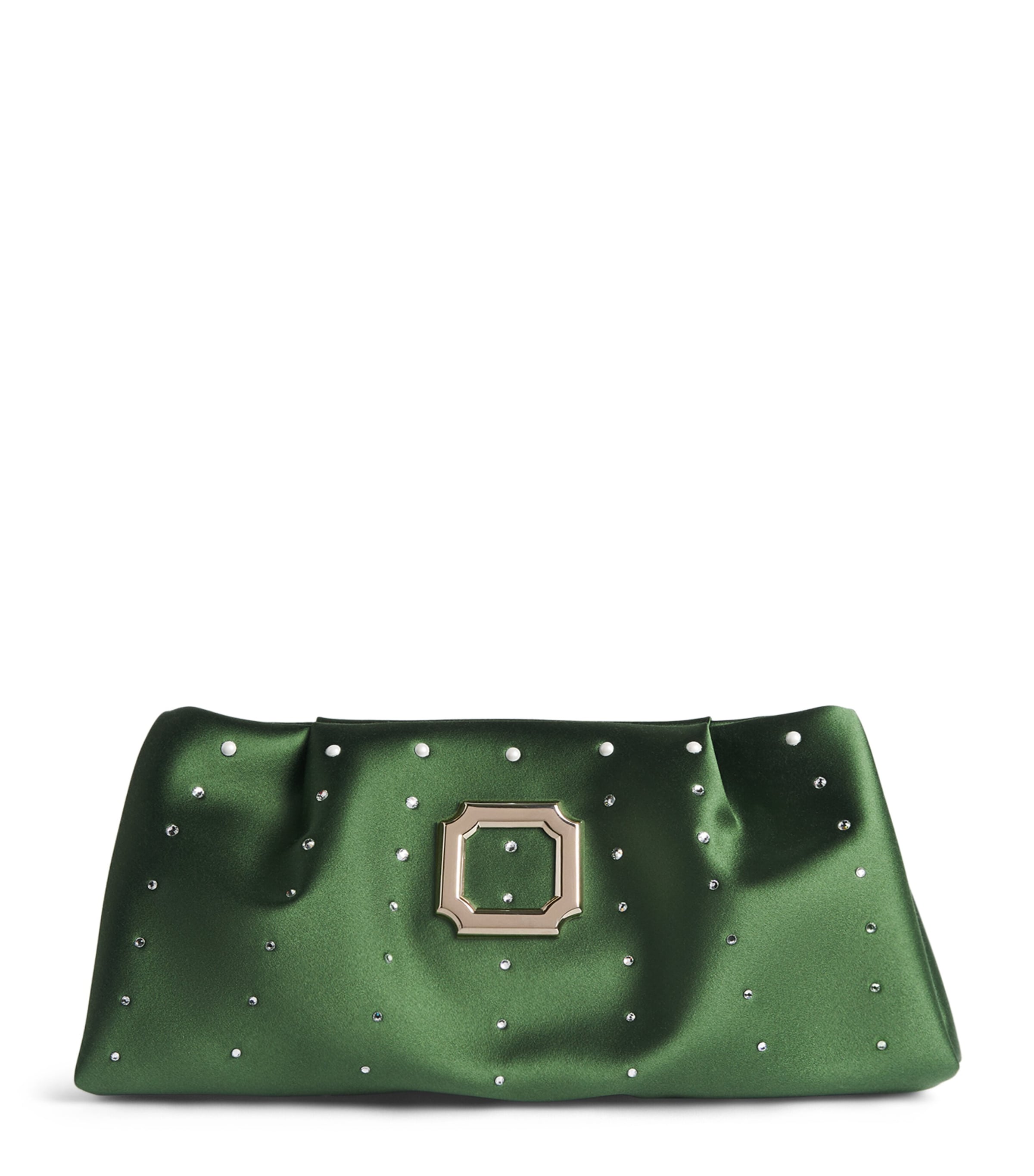 Malone Souliers Satin Embellished Vittoria Clutch Bag
