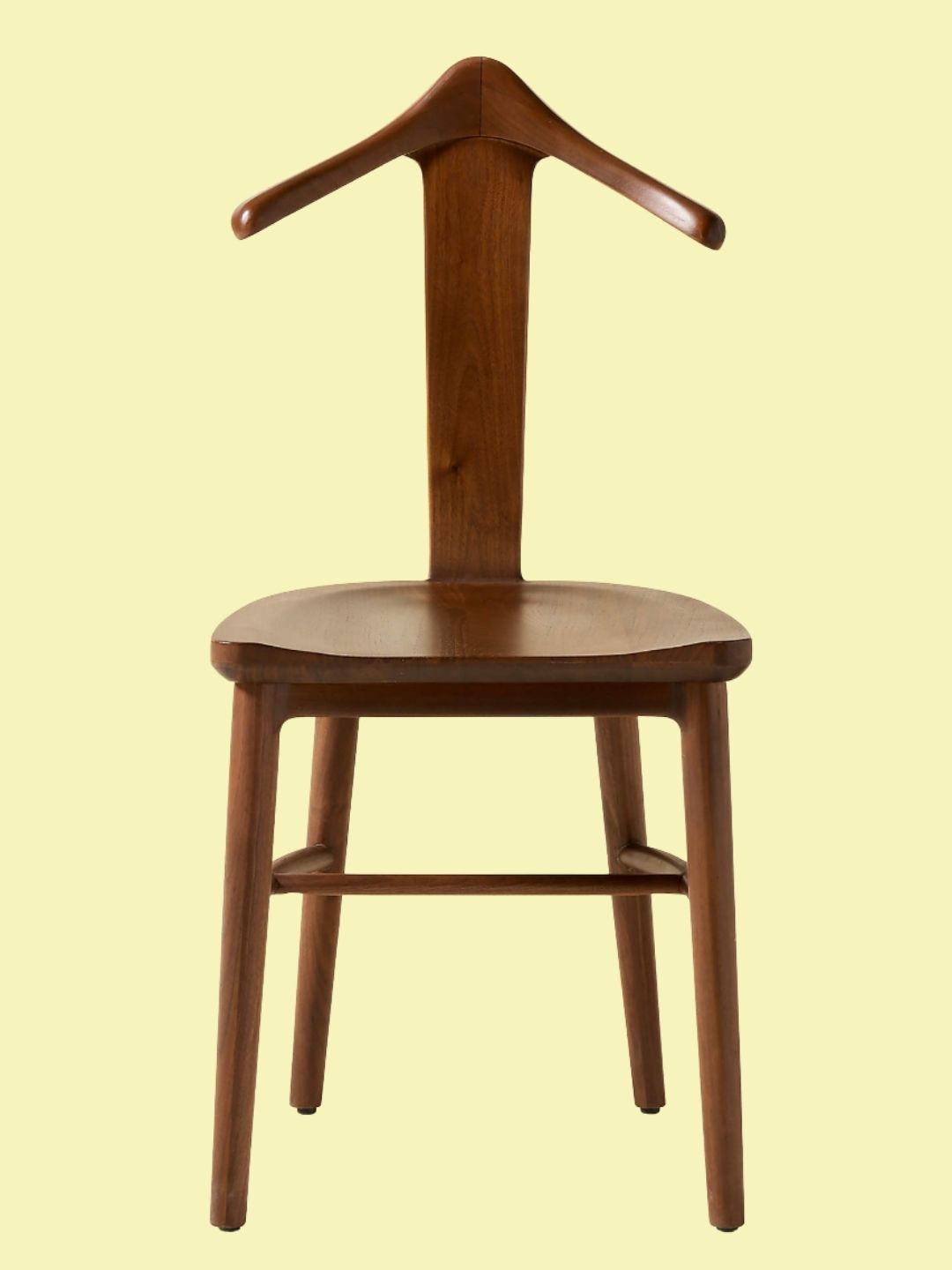 CB2 x Todd Snyder, Harrington Walnut Valet Chair