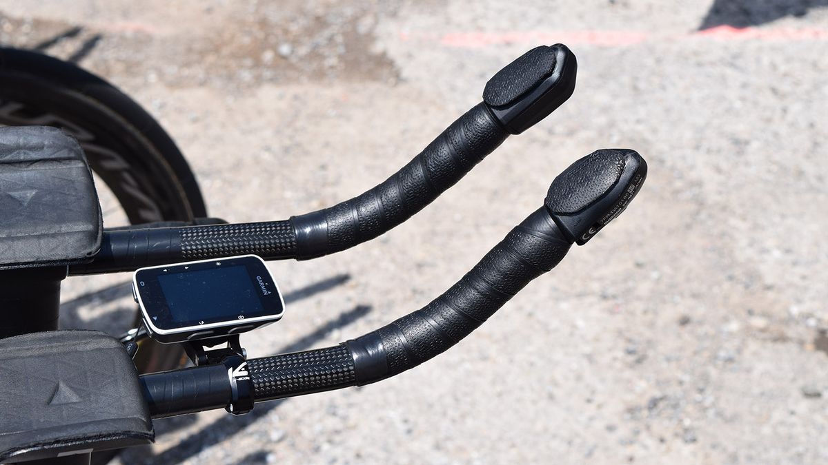 Juul-Jensen then runs a small piece of handlebar tape on the back side of the switches