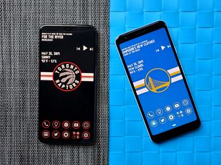 NBA Finals themes on Smart Launcher