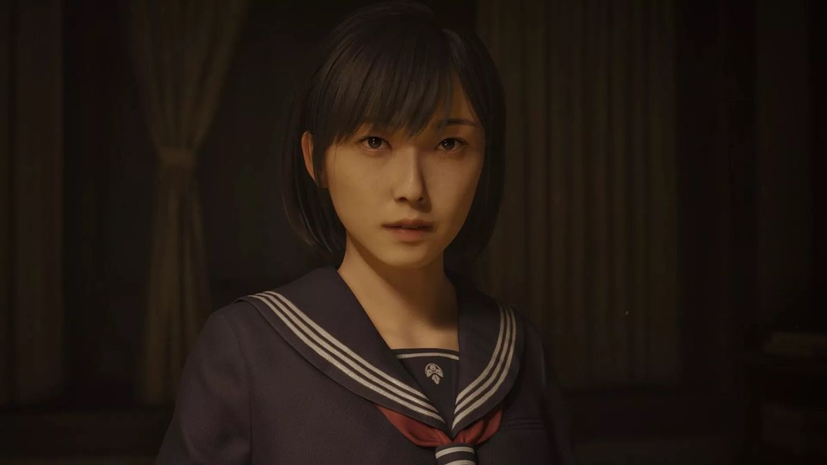 The teenage protagonist of Silent Hill f, wearing a Japanese schoolgirl uniform.