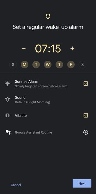 Google Clock app