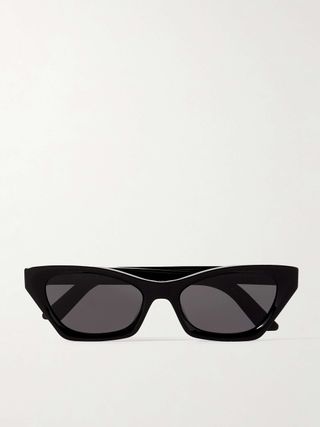 Diormidnight B1i Cat-Eye Acetate Sunglasses