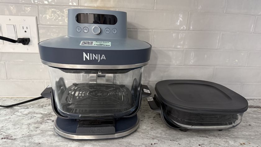 Ninja Crispi Pro air fryer on counter