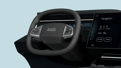 Autoliv folding steering wheel