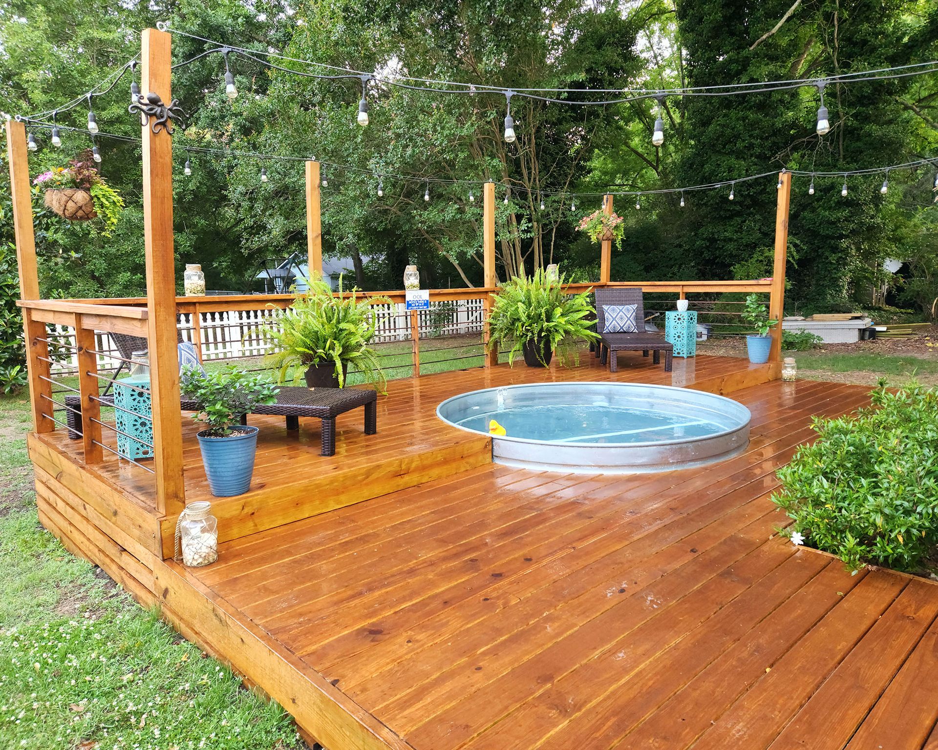 Stock tank pool ideas 15 stylish ways to take the plunge Gardeningetc