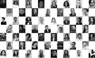 A selection of judges for the Marie Claire Hair Awards 2020