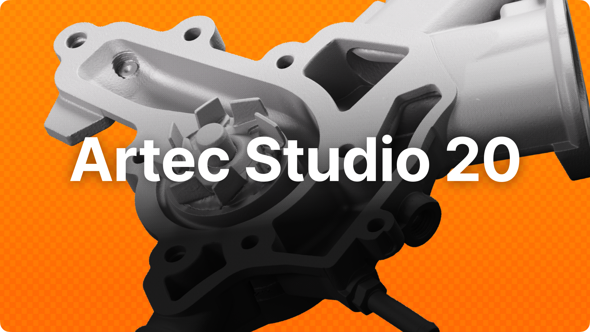 Example of a 3D scan in Artec Studio 20