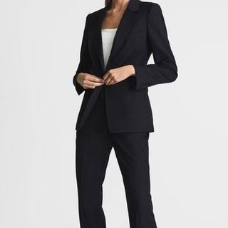 Kate Middleton navy suit - Reiss