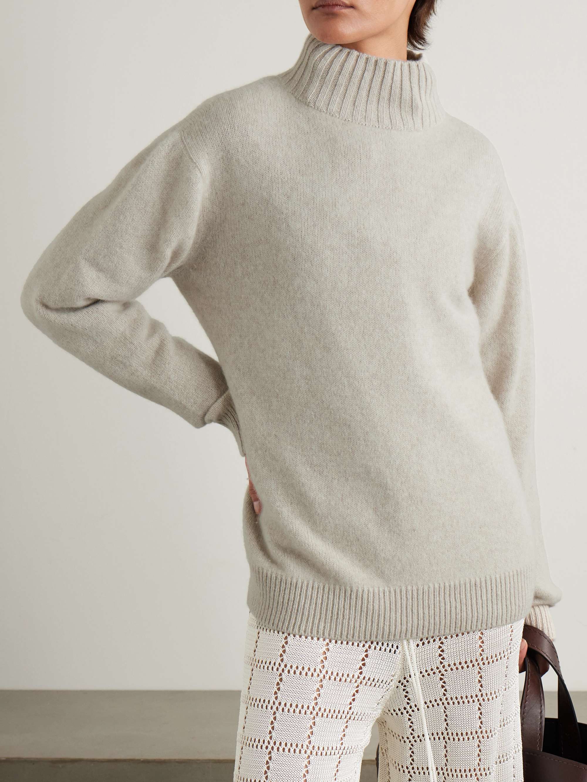 Cashmere Turtleneck Sweater
