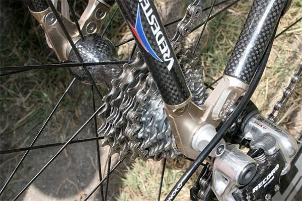 The hub and cassette, plus Ridley's