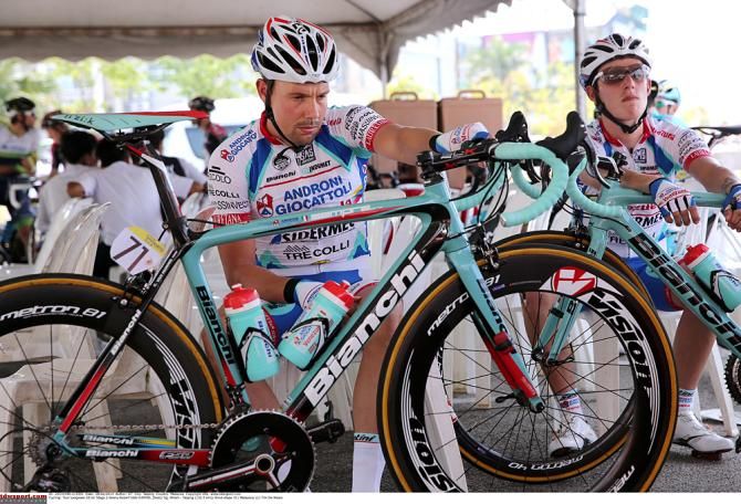 Kenny Van Hummel (Androni Giocattoli) before the start