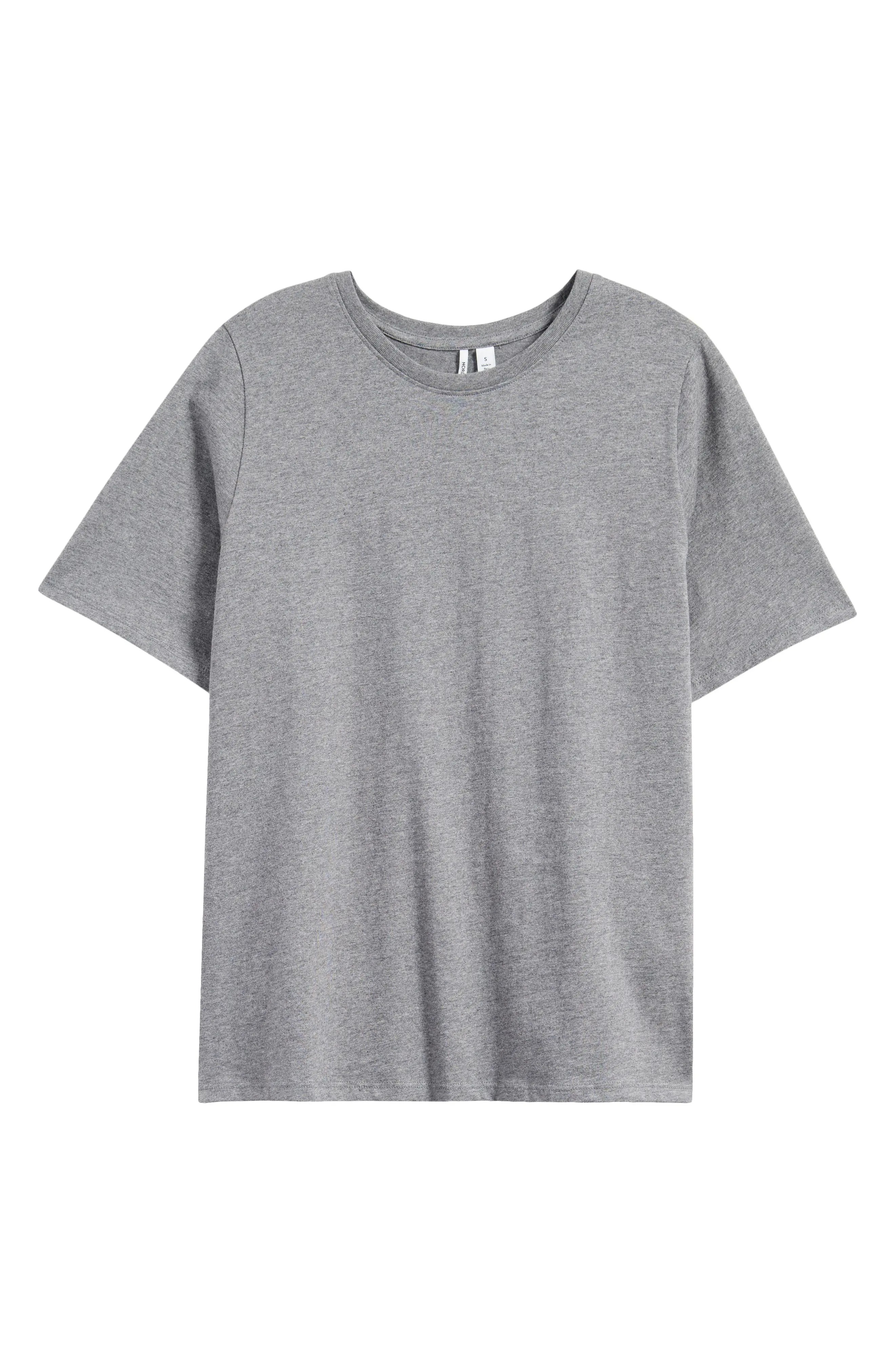 Relaxed Fit Pima Cotton Crewneck T-Shirt