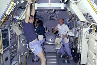 NASA Space Shuttle STS-51-B Official NASA Launch Photo