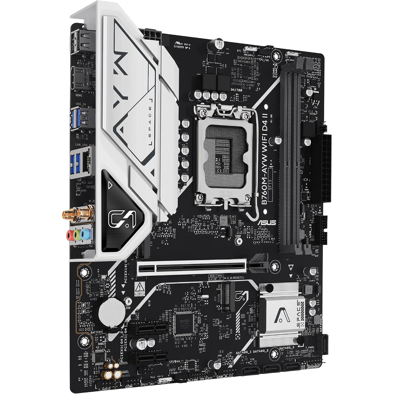 B760M-AYW Wi-Fi D4 II motherboard