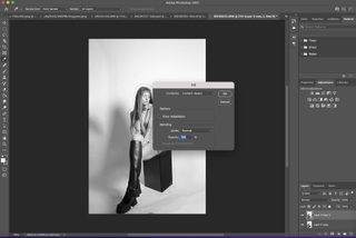 how to smooth a background in Photoshop