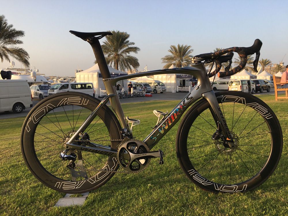 Marcel Kittel's custom Specialized S-Works Venge ViAS Disc
