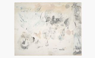 Robert Rauschenberg January First 1962 Solvent Transfer On Strathmore Paper With Gouache Wash And Pencil 57