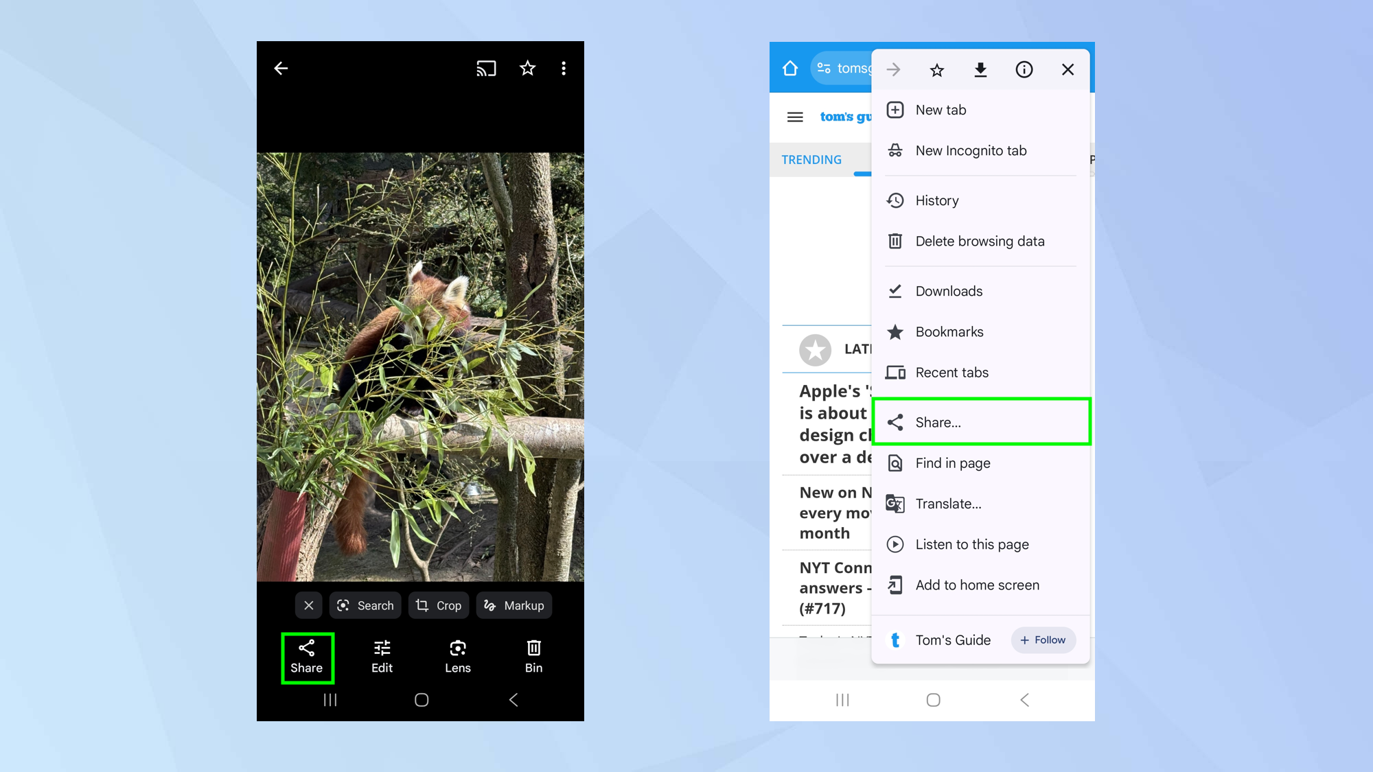 How to use AirDrop on Android