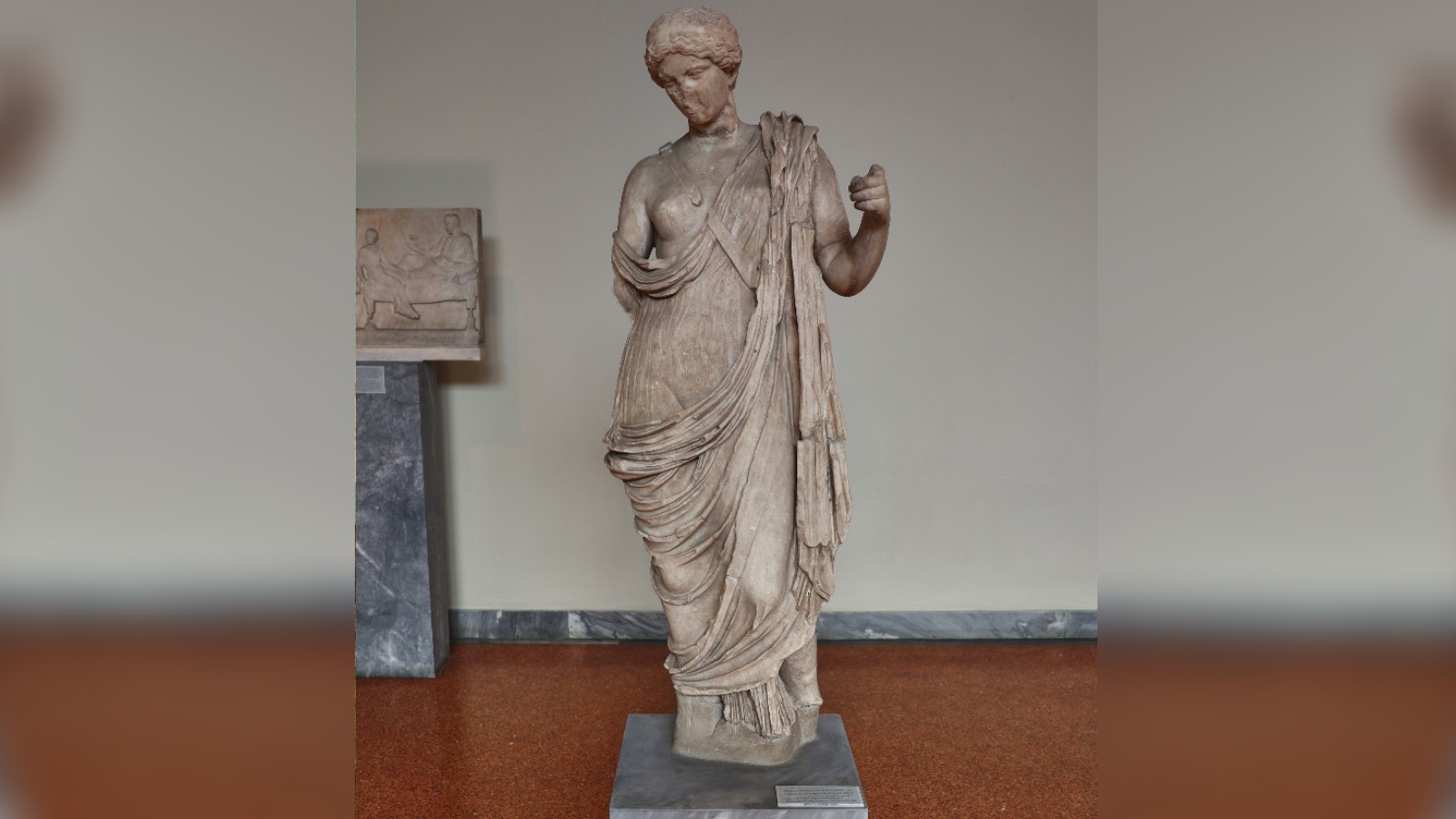 Statue of one armed Aphrodite ( A.D 1st cent..) in the National Archaeological Museum
