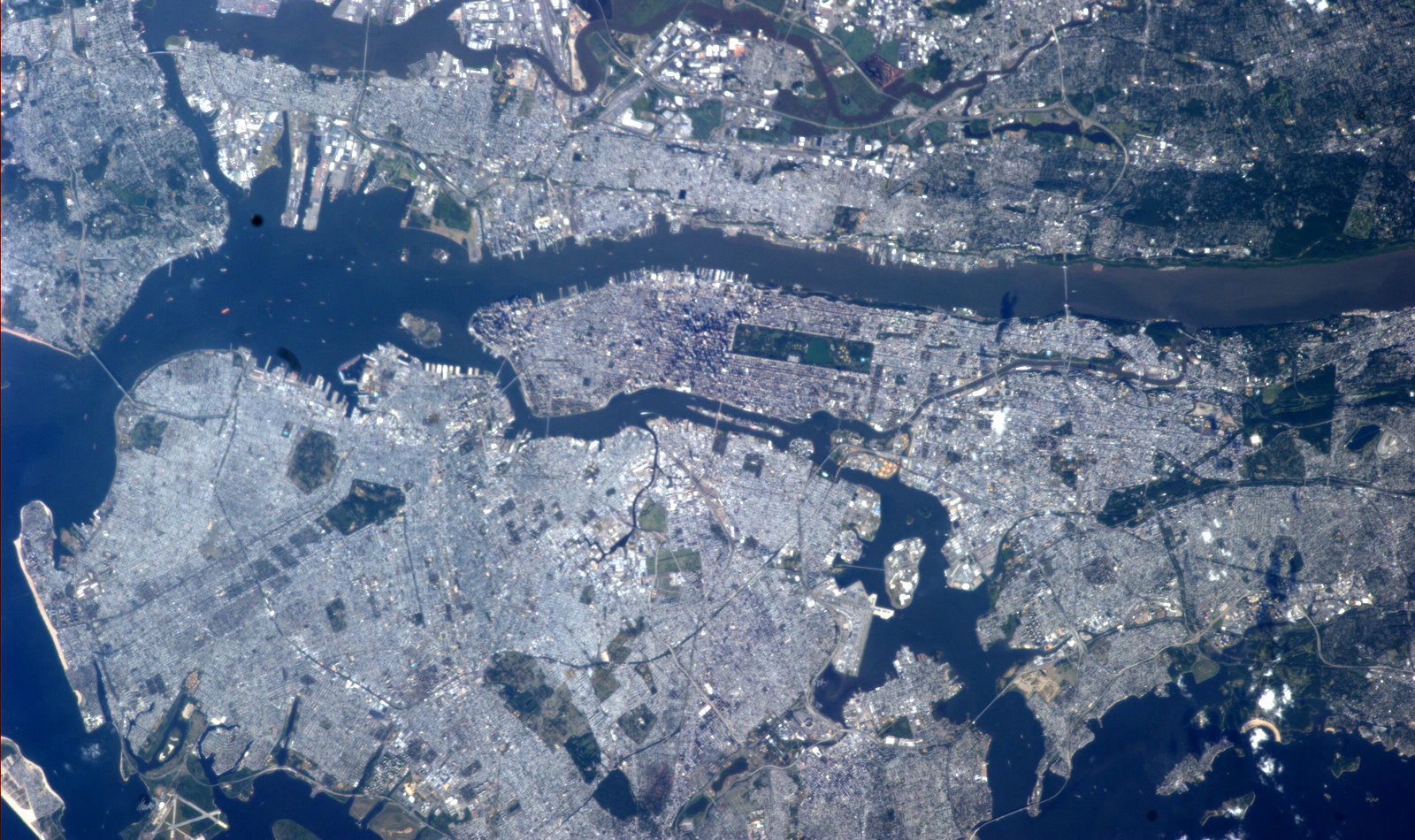 New York City as Seen from the International Space Station