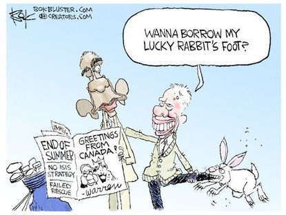 Obama cartoon world policy