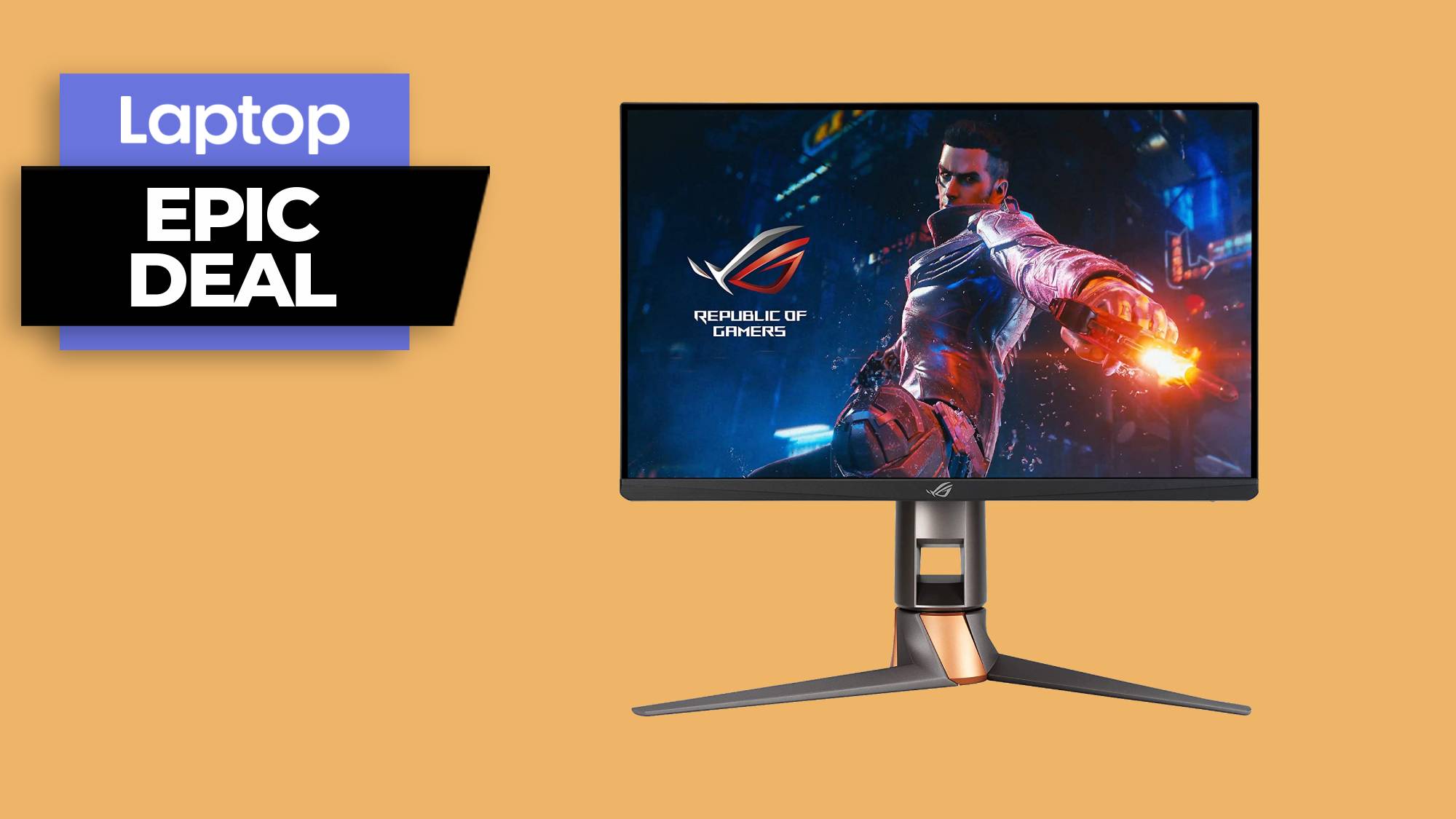Asus ROG Swift 360Hz gaming monitor deal knocks $200 off — includes freebie