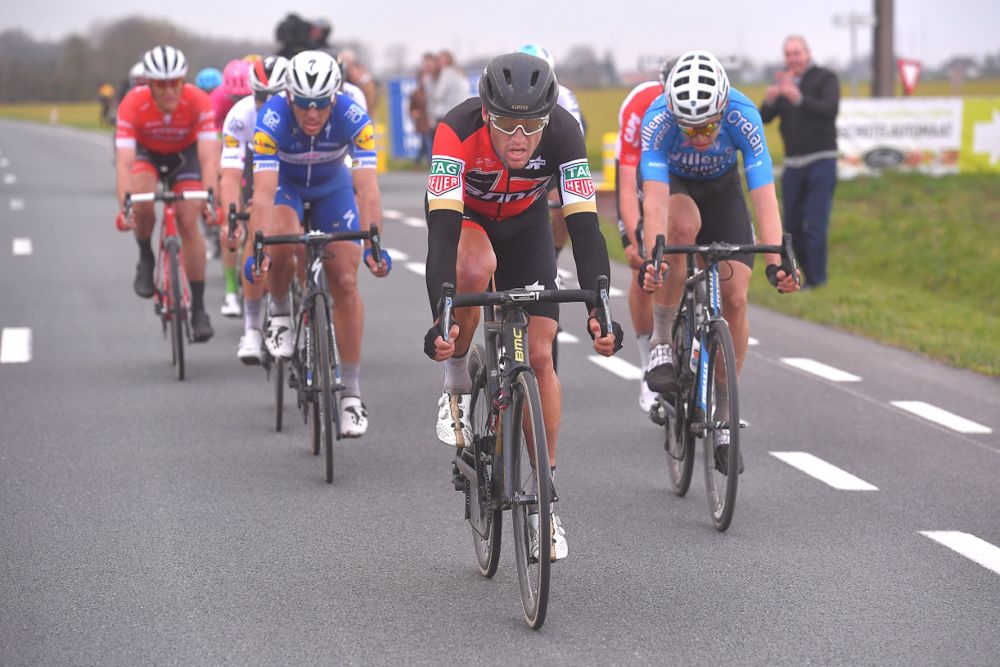 Greg Van Avermaet (BMC Racing) in the chase group at Tour of Flanders