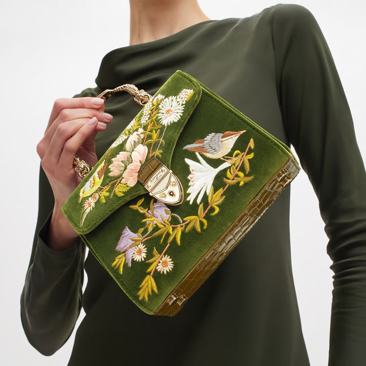 Aspinal of London, Midi Mayfair in English Garden Birds