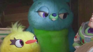 Duck and Bunny in Toy Story 4.
