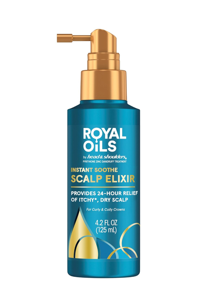 Head & Shoulders Royal Oils Scalp Elixir Treatment, Formulated With Cooling Menthol and Peppermint Oil for Instant Scalp Soothe and Hydration, 4.2 Fl Oz