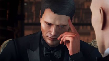 Mads Mikkelsen as Le Chiffre in Hitman