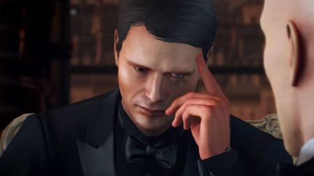 Mads Mikkelsen as Le Chiffre in Hitman