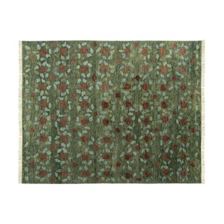 green area rug