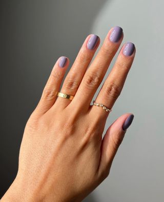 @iramshelton lilac manicure