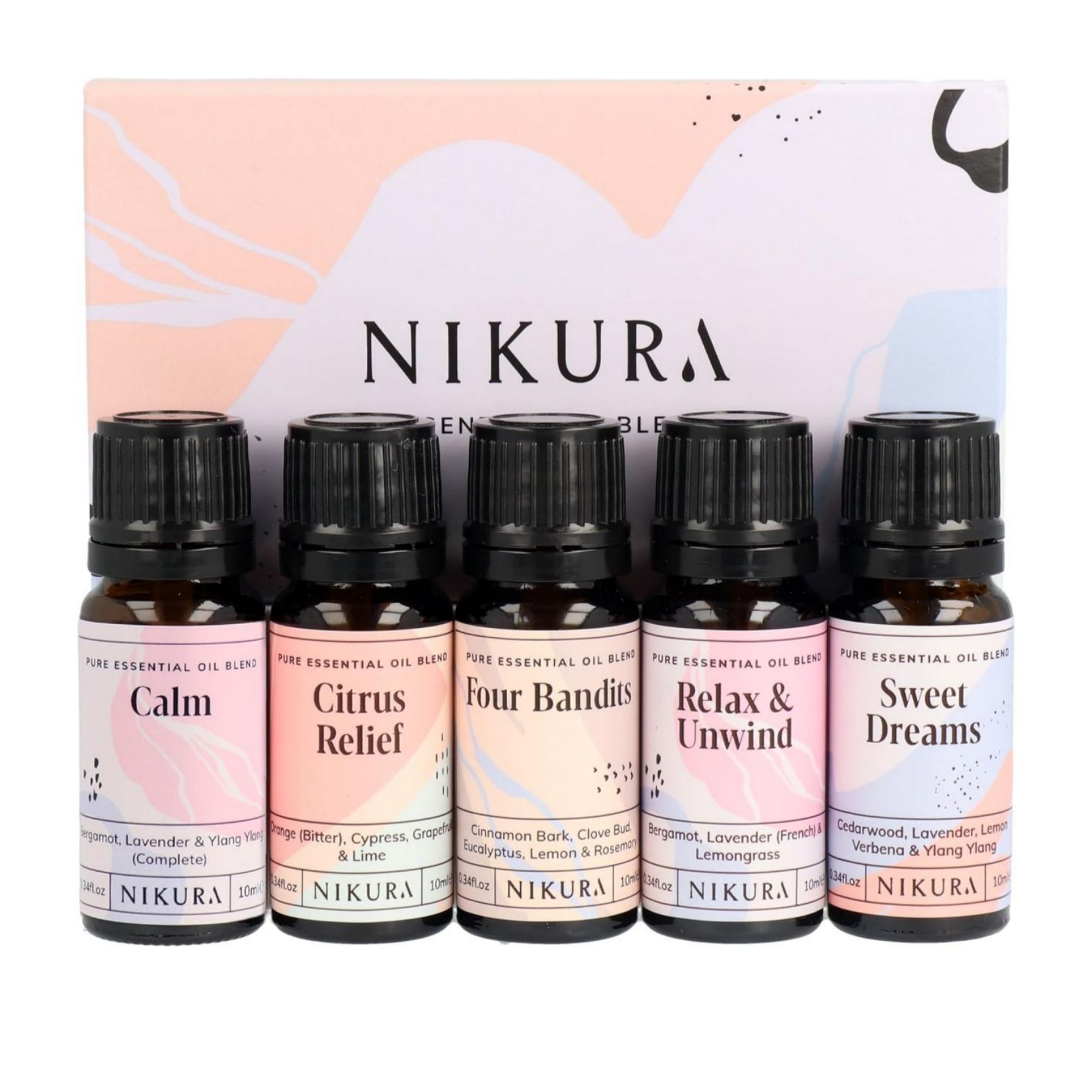 Nikura Essential Oils Blends Set