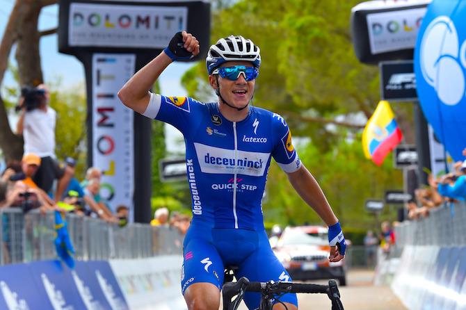 Remco Evenepoel (Deceuninck-QuickStep) wins stage 3 of the Adriatica Ionica Race