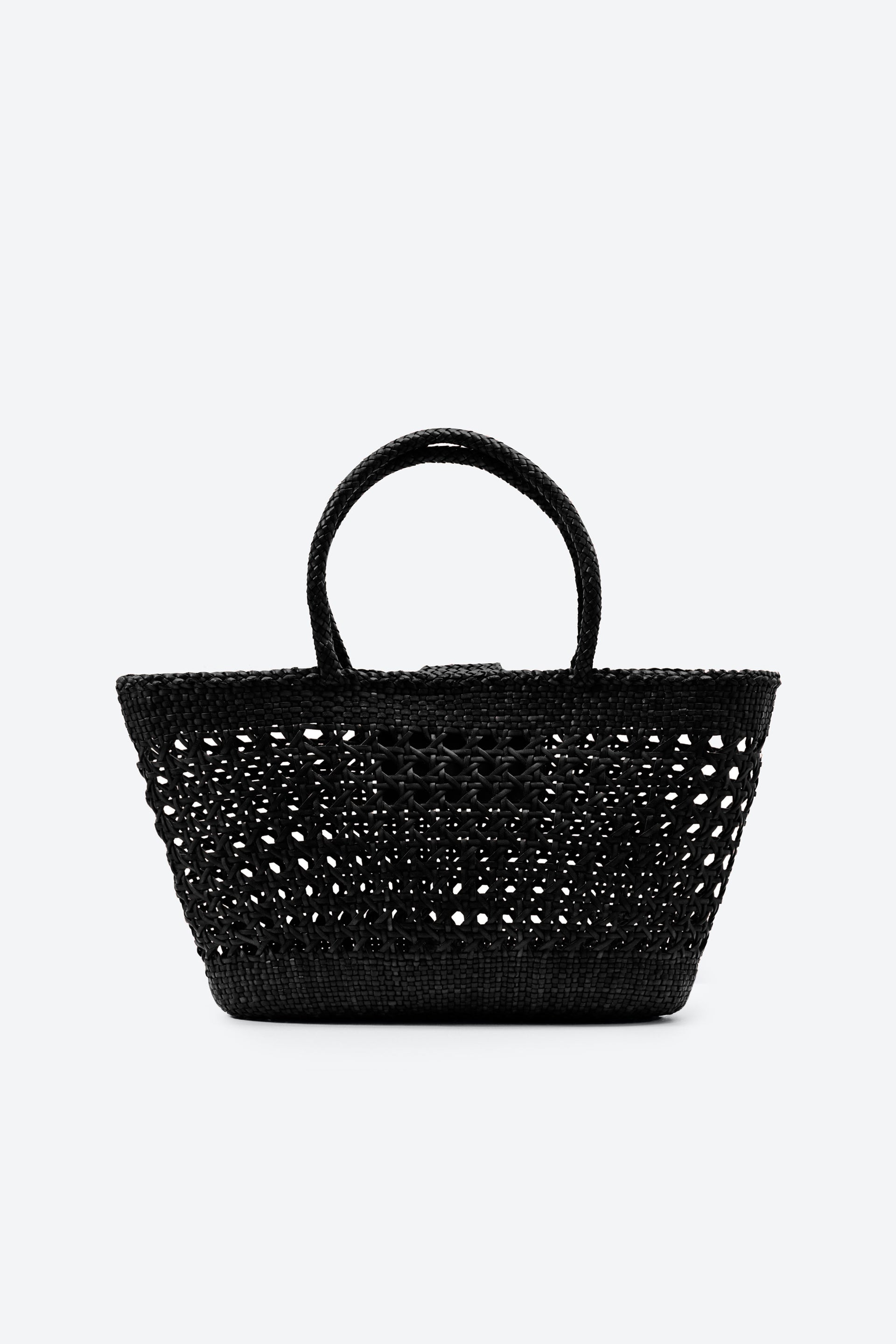 Lucine Leather Bag in Black