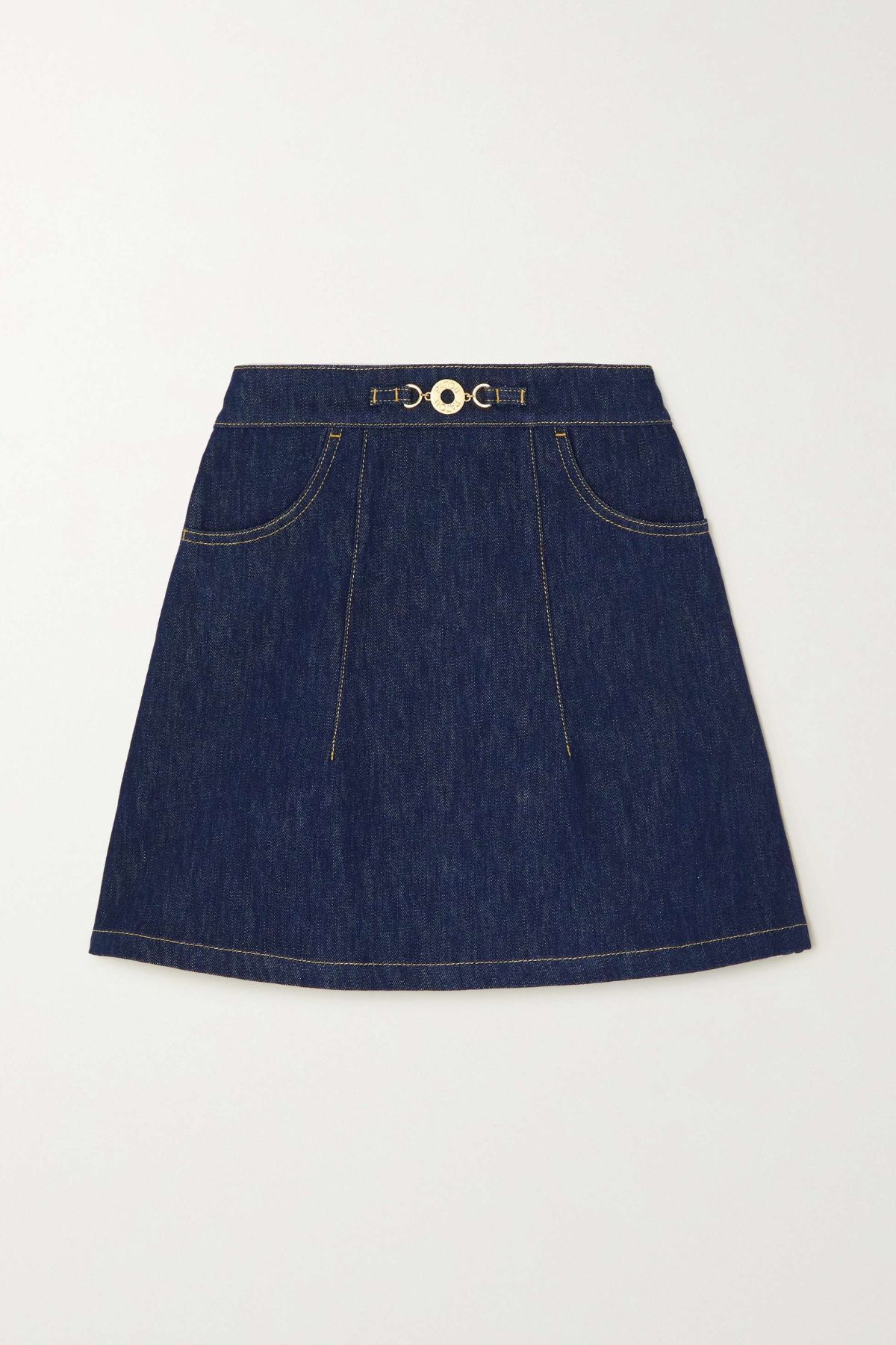 Patou denim skirt