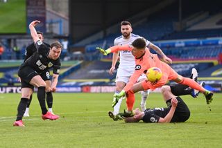 Ashley Barnes' goal was ruled out